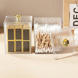 1 pc Acrylic Cotton Bud Holder - Pkwebstore