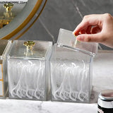 1 pc Acrylic Cotton Bud Holder - Pkwebstore