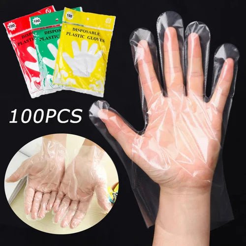 100 Pcs Disposible Gloves - Pkwebstore