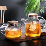 1000ML Heat Resistant Glass Teapot - Pkwebstore