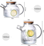 1000ML Heat Resistant Glass Teapot - Pkwebstore