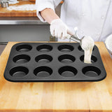 12 Molds Muffin And Cupcake Tray - Pkwebstore