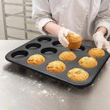 12 Molds Muffin And Cupcake Tray - Pkwebstore