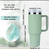 1200 ml Tumbler with Handle Straw - Pkwebstore