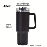 1200 ml Tumbler with Handle Straw - Pkwebstore