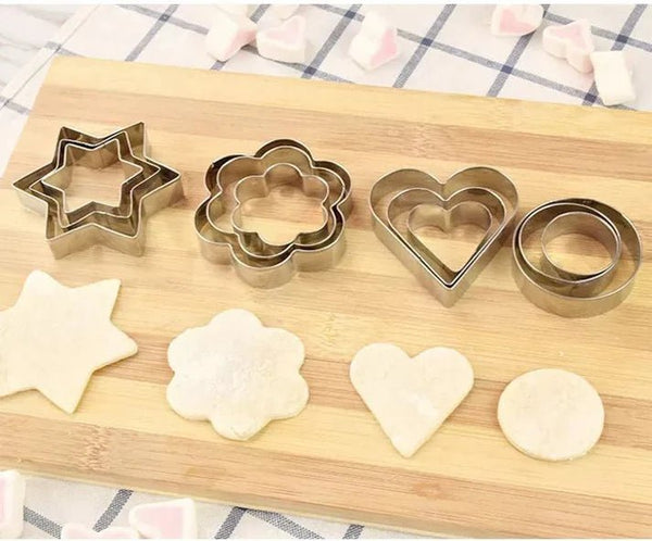 12Pcs Cookie Cutter Set - Pkwebstore