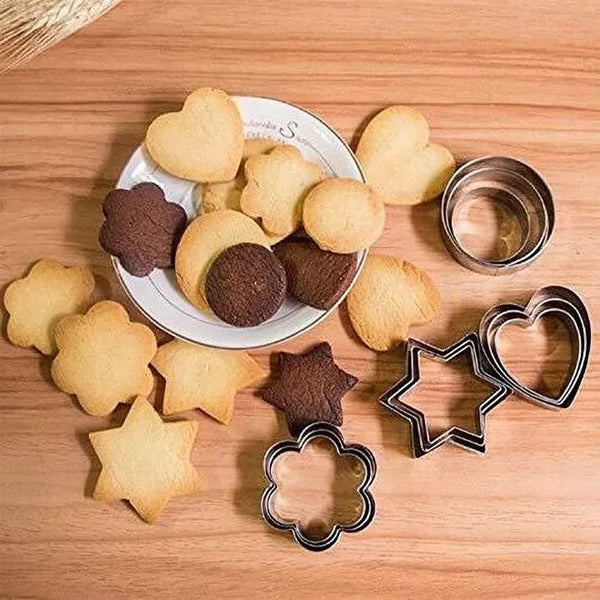 12Pcs Cookie Cutter Set - Pkwebstore