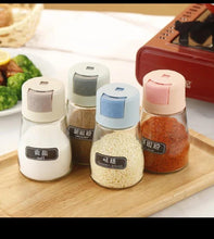 180ml Glass Spice Jar Dispenser (Pack of 3) - Pkwebstore