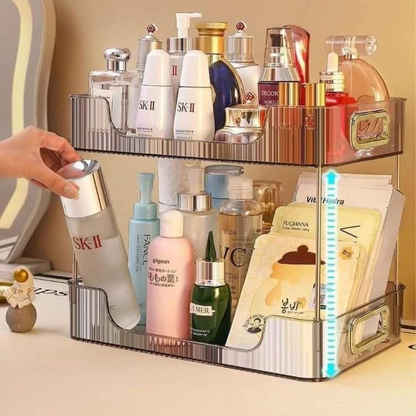 2 Layer Acrylic Storage Rack - Pkwebstore