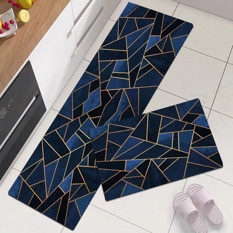 2 pcs set Kitchen , Bathroom ,HomeDecor Anti-Slip Absorbent Mat & Runner - Pkwebstore