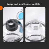 2740ml Straw Water Bottle Eco Friendly Reusable Bottle - Pkwebstore