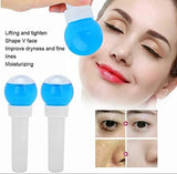 2PcsCrystal Ice Ball Roll Facial Massage Globes - Pkwebstore