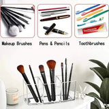 3 Grid Acrylic Makeup Brush Organizer - Pkwebstore