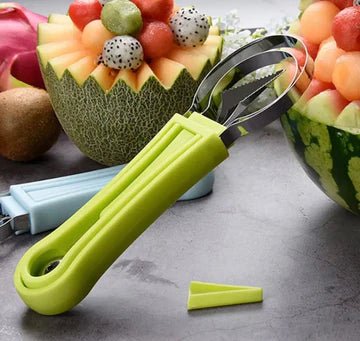 3 in 1 Stainless Steel Dig Fruit Set - Pkwebstore