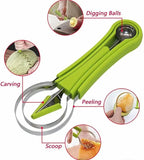 3 in 1 Stainless Steel Dig Fruit Set - Pkwebstore