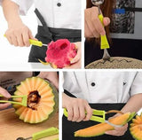 3 in 1 Stainless Steel Dig Fruit Set - Pkwebstore