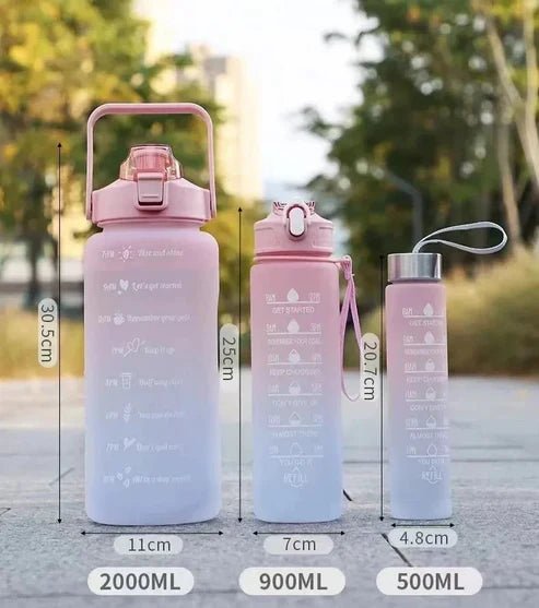 3 Pcs Plastic Water Bottle - Pkwebstore