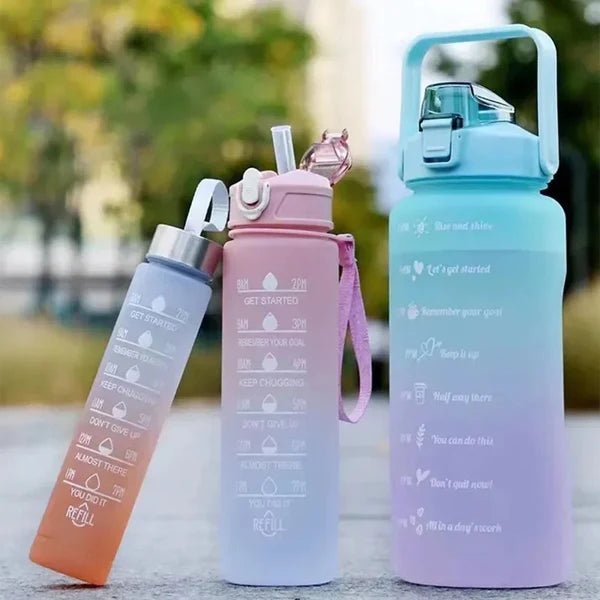 3 Pcs Plastic Water Bottle - Pkwebstore