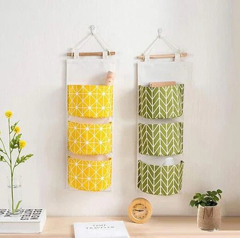 3 Pockets Hanging Storage Bag - Pkwebstore