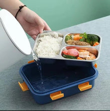 3 Portion Stainless Steel LunchBox - Pkwebstore