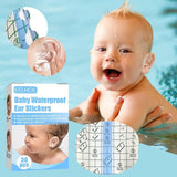 30pcs Baby Waterproof Ear Patch Stickers Ear Protector - Pkwebstore