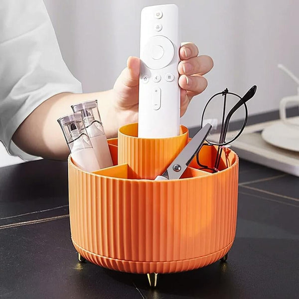 360° Rotating Makeup Brush Organizer - Pkwebstore