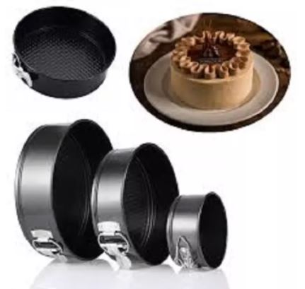 3pc Non - Stick Premium Springform Pan Set - Pkwebstore