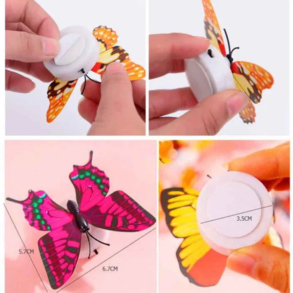 3Pcs LED Butterfly Wall Sticker - Pkwebstore