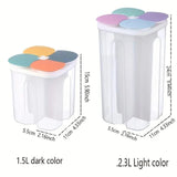 4-Grid Airtight Food Storage Container (1.5L) - Pkwebstore