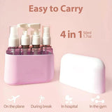 4 in 1 Travel Dispenser Bottle - Pkwebstore