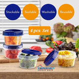 4 pc set food storage box - Pkwebstore