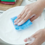 4 Pcs Double Sided Kitchen Cleaning Sponge - Pkwebstore