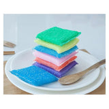 4 Pcs Double Sided Kitchen Cleaning Sponge - Pkwebstore