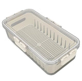 4 Portions - small Premium acrylic airtight box - Pkwebstore