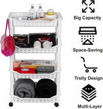 4 Tier Space Saving Trollery High Quality - Pkwebstore