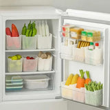 4PCS Refrigerator Storage Boxes - Food Fresh Organizer and Crisper - Pkwebstore