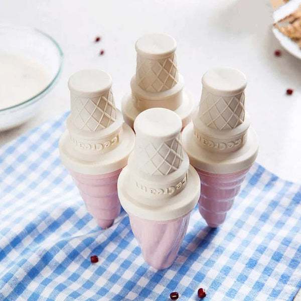 4pcs - set Ice Cream Shape Mold - Pkwebstore