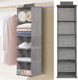 5 Layer Folding Hanging Shelves - Pkwebstore