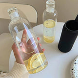 500ml Plastic Water Bottle For Drinking Leak Proof With Time Mark - Pkwebstore