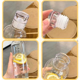 500ml Plastic Water Bottle For Drinking Leak Proof With Time Mark - Pkwebstore