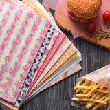 50Pcs Wax Paper Food Grade Grease Paper Food Wrapping Paper - Pkwebstore