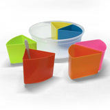 6 Cell Colorful Spice Rack Set - Pkwebstore