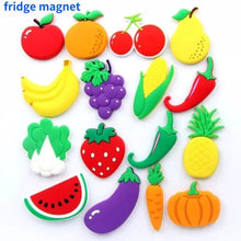 6 PIECES FRUITS & VEGGIES FRIDGE MAGNETS - Pkwebstore