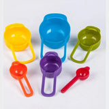 6 Pieces Measuring Spoons Cups With Scale - Pkwebstore