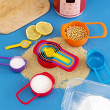 6 Pieces Measuring Spoons Cups With Scale - Pkwebstore