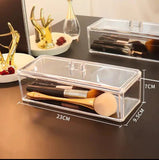 Acrylic Brush Case with Lid - Pkwebstore