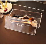 Acrylic Brush Case with Lid - Pkwebstore