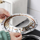 Aluminum Foil Stove Oil - Proof Cleaning Pad Covers 10pcs - Pkwebstore