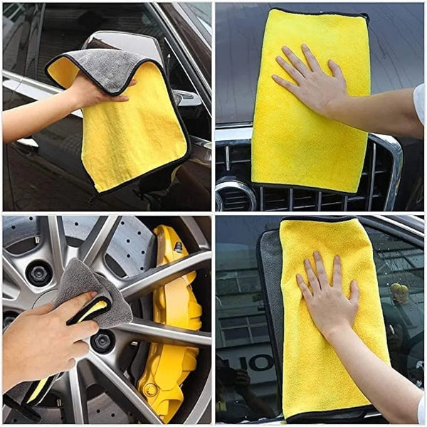 Auto Cleaning Microfiber Cloth in Double Layer (40x30 cm) - Pkwebstore