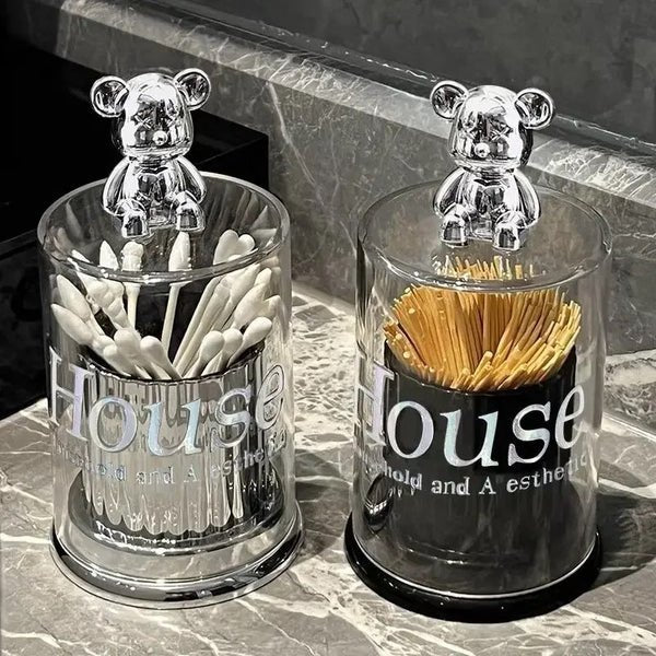 Bear Toothpick Jar - Pkwebstore